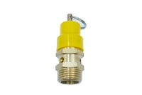 Soupape de sécurité pneumatique à ressort YQ-08-A21W-16T de haute qualité en laiton 1/2 pour raccords de compresseur d'air