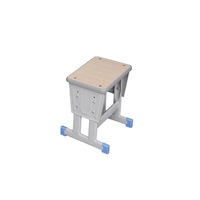 Bureaux et chaises d'école réglables en bois pour élèves du primaire/secondaire, tables et tabourets de formation en gros