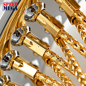 ล้อแม็กซ์ขอบโครเมียมตรงแบบ Diamond Cut Gold Center ขนาด 14x7 นิ้ว 100 ก้าน แบบถอดได้ สำหรับรถ Lowrider แบบคัสตอม - Product Image 6