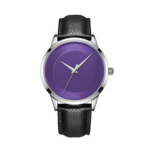 Venta al por mayor de gama alta nuevo diseño personalizado de los hombres de negocios correa de cuero ultrafino de negocios de cuarzo de cuero genuino reloj de los hombres - Product Image 3