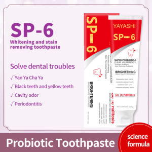 Dentifrice Blanchissant Probiotique à la Niacinamide pour Enfants SP-6 120g Parfum Menthe Anti-Carie & Anti-Bactérien Soins Buco-Dentaires Usage Domestique - Product Image 6