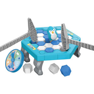 Juguete Educativo, <span class=keywords><strong>Juego</strong></span> de Mesa de Romper el <span class=keywords><strong>Hielo</strong></span> con Pingüinos, Juegos de Mesa de Trampa de Pingüinos para Niños - Product Image 1