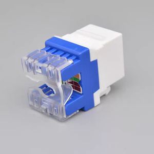Module réseau RJ45 Cat5e Cat6 UTP 180 degrés en gros, connecteur Ethernet 8P8C, <span class=keywords><strong>adaptateur</strong></span> de <span class=keywords><strong>prise</strong></span> <span class=keywords><strong>jack</strong></span> - Product Image 5