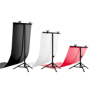 Multi-size photography <b>backdrop</b> <b>stand</b>, 1.5*2 meter, portable T-shaped <b>stand</b>, photography <b>backdrop</b> cloth, tripod props - Product Image 1