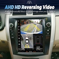 Pemutar Multimedia layar Tesla 10.4 inci, untuk Toyota Corolla E140/150 Auris 2004-2013 Carplay Android Radio mobil 4G Wifi
