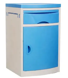 Factory hot sale Hospital clinic furniture ABS hospital Medical bedside locker cabinet