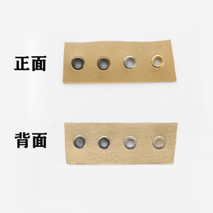 Kit d'œillets Xinghe en cuivre, bord rond, métal plaqué, durable, accessoire pour vêtements, ruban adhésif - Product Image 1
