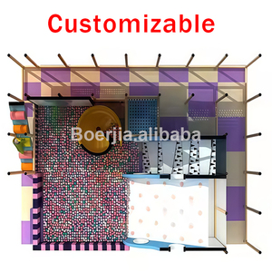 Equipo de Juegos Infantiles Comercial para Interiores con Piscina de Pelotas Suaves y Temática Submarina para Zonas de Juego Acuáticas - Product Image 4