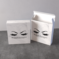 Boîte en papier personnalisée pour lentilles de contact souples, boîte cosmétique pour produits de beauté, boîte pour lentilles de contact
