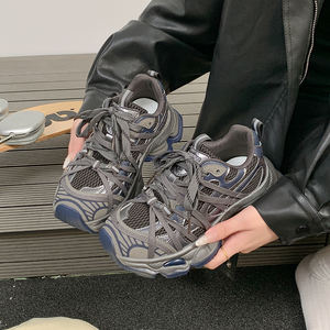 Nuove Scarpe da Donna da Fabbrica con Esperienza Ventennale Suola Spessa Retrò Rialzate Stile Vintage da Passerella Sportive Casual da Donna - Product Image 3