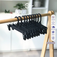 Lot de 10 crochets de rangement flexibles en PP de 8 pouces de haute qualité, moulés par injection, en forme de polygone, pour penderie