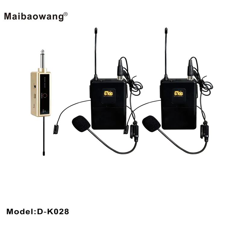 Wholesale Headset wireless Microphone Lavalier mic Lapel Wireless Microphone for Camera Phone Teacher Interview Church