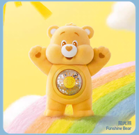 Original pour Pop Mart nouveau Design ours prudents coloré câlins série PVC peluche figurines mode bureau ornements poupée boîte mystère