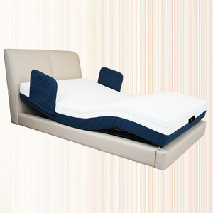 Lit électrique intelligent Miens avec matelas en mousse à mémoire de forme, accoudoirs réglables en hauteur, pour usage domestique, adapté aux personnes âgées, lavable - Product Image 4