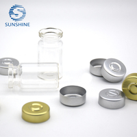 Échantillon Gratuit - Capuchon en Aluminium de 20 mm, Capuchon de Scellage à Sertir en Aluminium pour Flacon en Verre Pharmaceutique