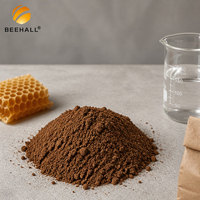 Poudre de propolis d'origine abeille BEEHALL pour l'approvisionnement en ingrédients B2B et la fabrication OEM