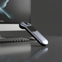 Mini souris aérienne, télécommande, pointeur laser, contrôleur TikTok, clicker de présentation, rechargeable, type C