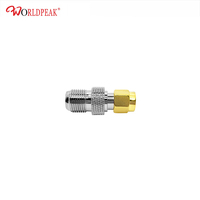 Adaptador de Conector Coaxial RF SMA Macho a F Hembra para Antena de TV, Radio WIFI, Cable de Extensión para Dron FPV