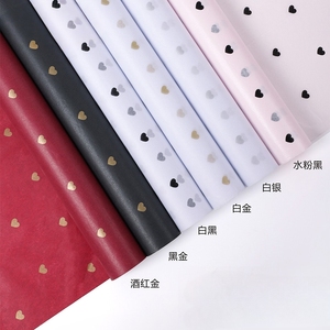 Trái Tim Nhỏ tuyết Lê giấy tình yêu màu Hàn Quốc Hoa Giấy Gói hình chữ nhật hoa lót giấy không thấm nước - Product Image 1