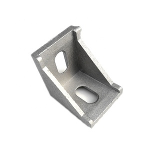Support triangulaire en aluminium moulé de marque TZHIF, modèle 3030, à 4 trous, épaisseur 4 mm, non traité en surface, standard, pour la vente en gros - Product Image 3