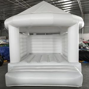 Château gonflable blanc <span class=keywords><strong>neige</strong></span> avec logo gonflable | Décoration de fête d'anniversaire sur <span class=keywords><strong>le</strong></span> thème de la princesse Trampolines Princess Bounce House - Product Image 4