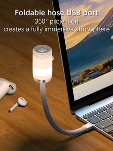 Projecteur Galaxie USB Certifié CE RoHS, Lampe de Nuit USB Étoilée 12-en-1, Lumière RVB Colorée - Product Image 5