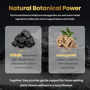 Gomitas de Shilajit de Marca Privada ODM/OEM, Suplemento Enzimático de Shilajit Puro del Himalaya con Ácido Fúlvico y Más de 85 Minerales Traza - Product Image 4