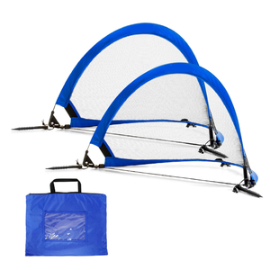 Porterías de Fútbol Plegables y Desmontables de Alta Calidad con Marco de Plástico Resistente, Multicolores, para Canchas Deportivas al Aire Libre, Equipo de Entrenamiento - Product Image 1