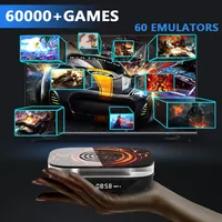 Console de Jeux Vidéo Rétro Ye Super Console X4 Plus Plug and Play, Lecteur de Jeux Classiques pour PSP, Boîtier TV Android 11 4K