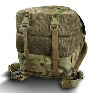 Custom Large Capacity 55L Tactical Motorcycle Cycling Backpack Molle Rucksack With Helmet Holder Pocket