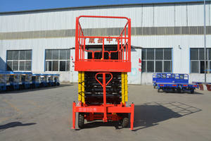 Plataforma Elevadora de Tijera Móvil para Instalación y Ajuste de Stands en Salas de Exposiciones - Product Image 4