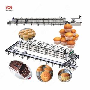 Máquina automática para hacer pasteles y magdalenas de queso, máquina para hacer pasteles de esponja, taza <span class=keywords><strong>Jaffa</strong></span>, línea para pasteles, máquina para hacer Madeleine con camarones - Product Image 5