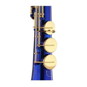 SEASOND <span class=keywords><strong>sassofono</strong></span> Soprano <span class=keywords><strong>blu</strong></span> di alta qualità JYSS101DBLL Tone BB OEM personalizzabile - Product Image 5