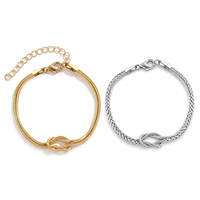 Bracelet en acier inoxydable 316L plaqué or 18K PVD, chaîne serpent et blé, avec fermoir mousqueton, bijoux délicats pour femme, personnalisable OEM