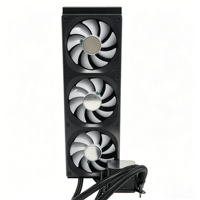 Refroidisseur liquide AIO CO-360BF-9YWL1 avec ventilateur ARGB PWM haute efficacité pour processeur Intel LGA1700/1851 AMD AM5 AM4, refroidissement PC