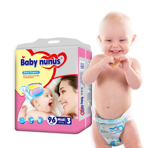 Qualité <span class=keywords><strong>Couche</strong></span> Bebe En Gros Sans Chlore Grade A Coton En Gros En Gros Couches Bébé Jetables À Vendre - Product Image 1