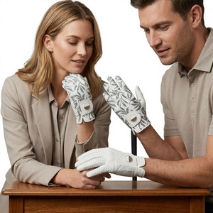 Custom Fashion Golf <b>Gloves</b> <b>Men</b> Women Breathable Quick Dry Soft Durable All Weather Grip Touchscreen Needle Detection Outdoor - Product Image 1