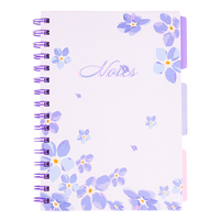 Carnet de notes A5 personnalisé avec impression, couverture rigide, carton gris 2,0 mm, 80 g/m², 80 feuilles, pour étudiants, filles, rose, violet