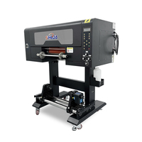 Imprimante UV DTF compacte 30 cm, commerciale, avec têtes XP600 TX800, imprimante UV rouleau à rouleau I3200 A3 pour film AB, idéale pour le textile