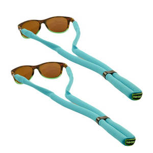 Sangle de cou de retenue de lunettes imprimée personnalisée sangle de lunettes de soleil flottante en mousse réglable de plage pour grand temple - Product Image 1