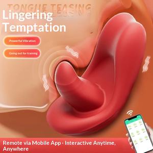 APP kontrol vibratörler klitoris stimülasyon masaj seks oyuncakları G Spot kadınlar vajina topları seks ürün mastürbasyon titreşim ağız - Product Image 2