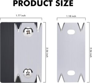 Mini-tondeuse à chants avec lame en acier inoxydable pour placage <span class=keywords><strong>bois</strong></span> et PVC/ABS – Outil de menuiserie durable - Product Image 2
