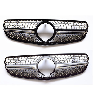 Mercedes-Benz Front Grille W253 ABS Plastic Starry Sky Effect For GLC-Class X253GT 2015-2019 Retrofit Upgrade - Product Image 1