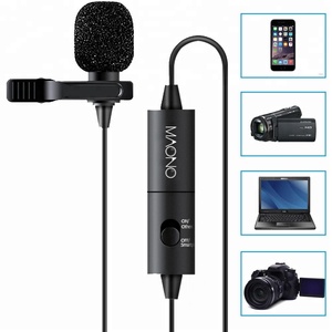 MAONO 3.5mm portable mini microphone caché avec pince micro - Product Image 1