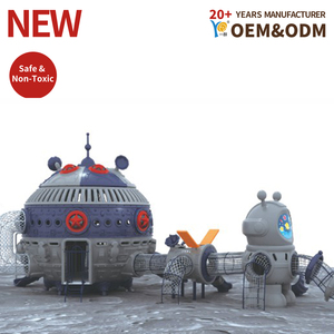 Équipements de jeux d'extérieur |   Glissière personnalisée de la série Alpha Planet |   Durable pour les parcs communautaires, 20 ans d'expérience - Product Image 1