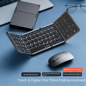 Ultra Slim Mini Wireless Scissor <strong>Keyboard</strong> <strong>Numeric</strong> <strong>Keypad</strong> Spanish Travel Folding Ergonomics Tablet Laptop Mechanical Operation - Product Image 5