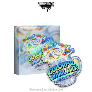 Sacs en mylar personnalisés imprimés en forme mini, 1g 3.5g 7g 14g 28g, résistants aux enfants, étanches aux odeurs, toucher doux, sacs en mylar Cali avec boîte - Product Image 3