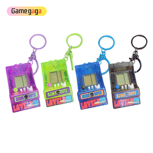 Portachiavi X Cute Mini Arcade Game Machine, console di gioco retrò portatile <span class=keywords><strong>Tetris</strong></span>, ciondolo trasparente per borsa, regalo per bambini - Product Image 5
