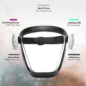 Wejump WF11 Cubierta de protección facial completa Clear Anti-Fog PC Safety Gear China - Product Image 3