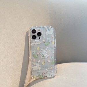 Étui de <span class=keywords><strong>protection</strong></span> pour téléphone <span class=keywords><strong>portable</strong></span> imprimé lapin mignon adapté pour iphone15 15pro 15plus 15pro max - Product Image 5